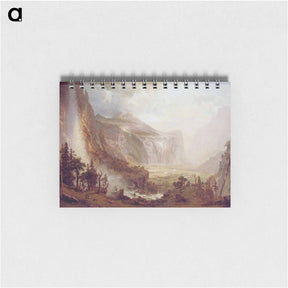 アートメモ帳-The Domes of the Yosemite - アルバート ビアスタット Memo.