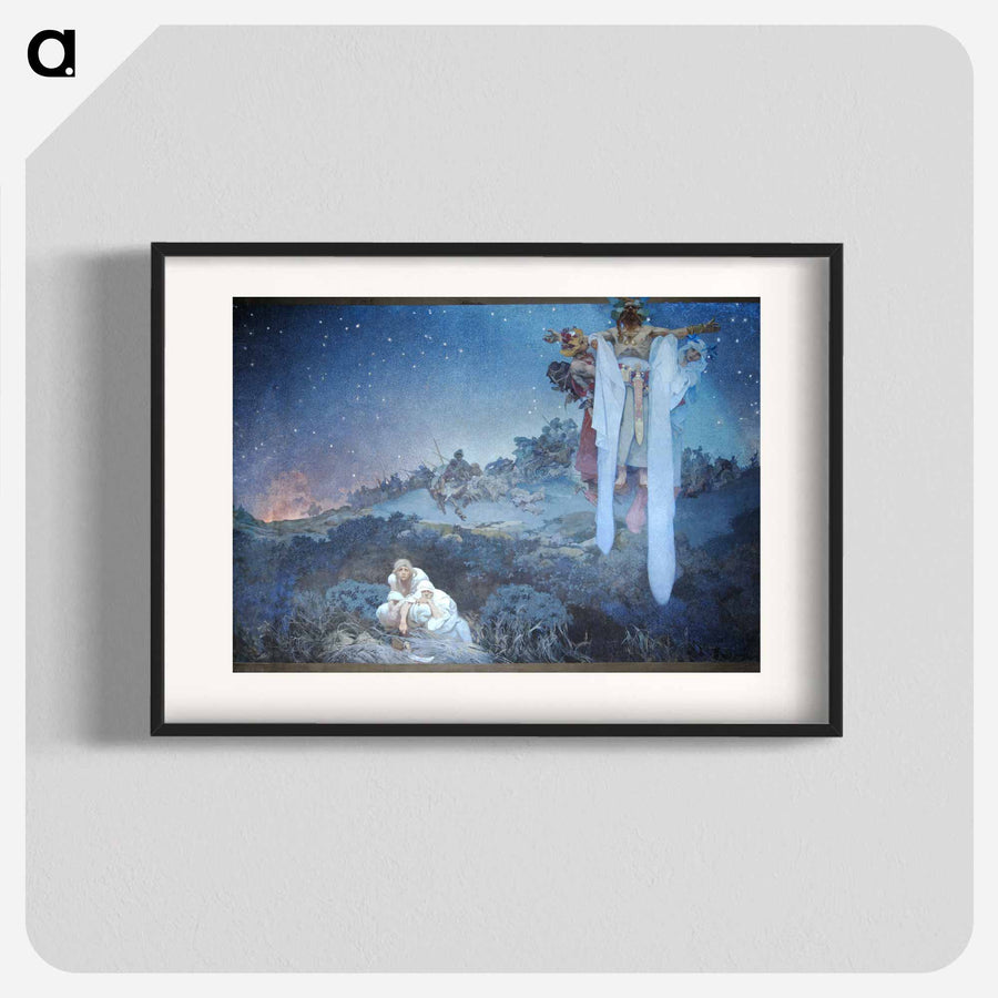 アルフォンス・ミュシャ作『スラヴ叙事詩』のアートポスター