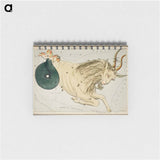 Sidney Hall’s astronomical chart illustration of the zodiac Capricornus - アンティーク地図 Memo.