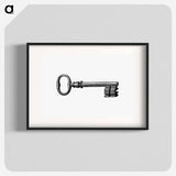 アートポスター-Key Engraving
 - 大英図書館 Poster.