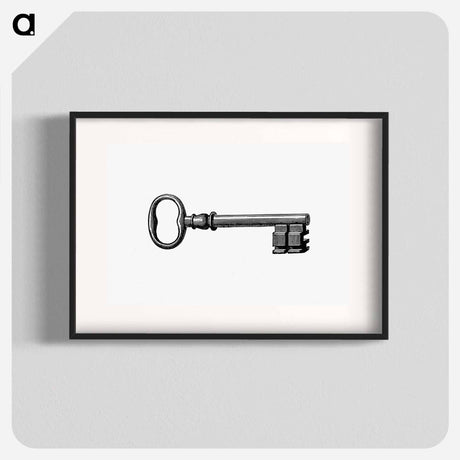 アートポスター-Key Engraving
 - 大英図書館 Poster.