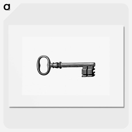 アートポスター-Key Engraving
 - 大英図書館 Poster.