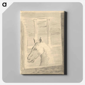 アートパネル-Horse's Head
 - シプリアン マジェルニク Canvas.