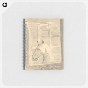 アートメモ帳-Horse's Head
 - シプリアン マジェルニク Memo.