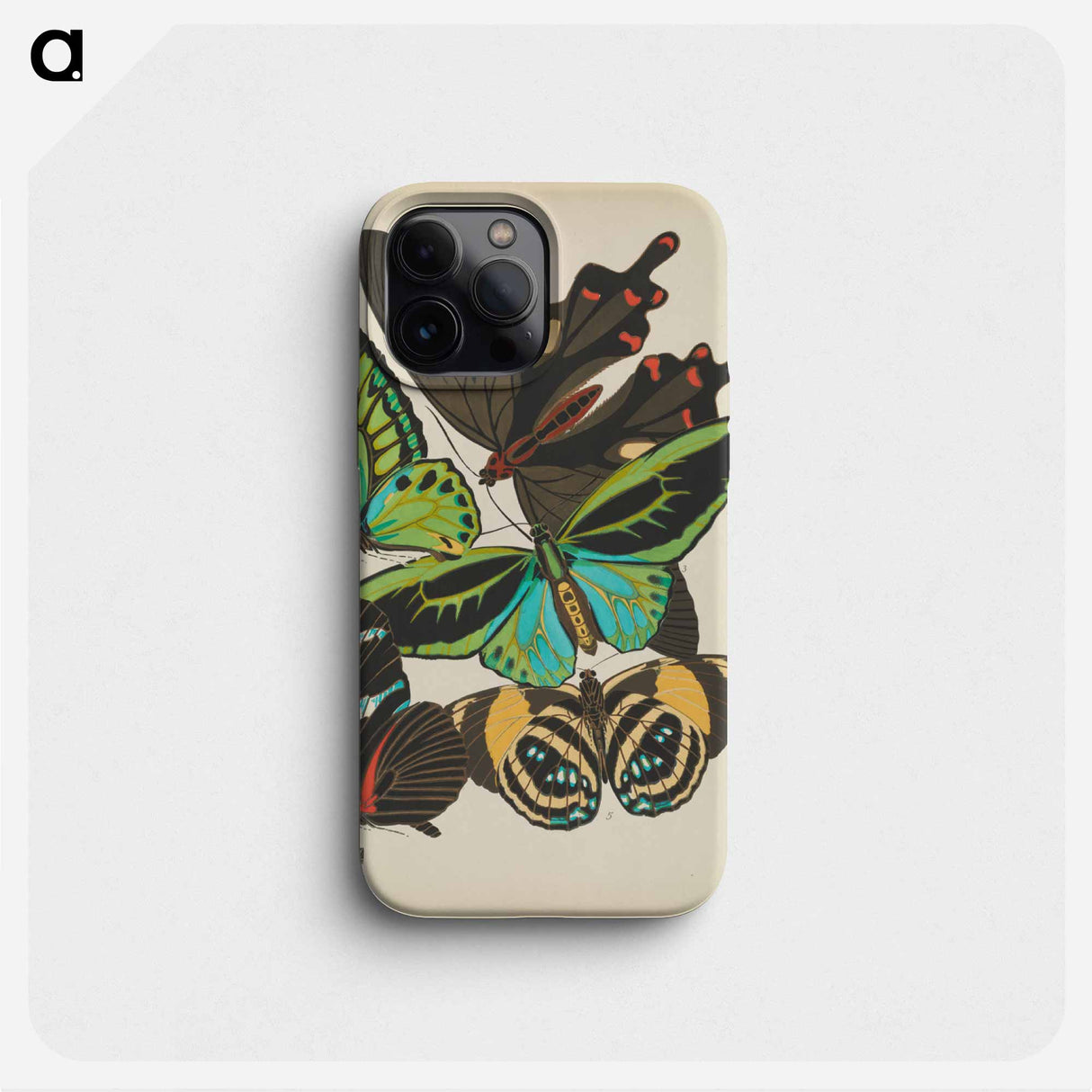 E.A. Séguy's vintage butterflies insect illustration - E.A.セギー Phone Case.