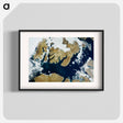 アートポスター-Northwest Passage Ice Conditions
 - 上空からの地球 Poster.