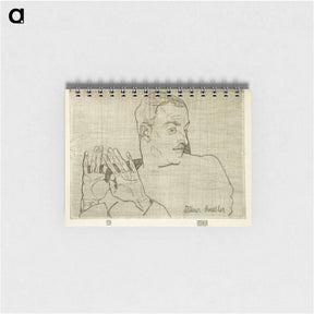 アートメモ帳-Portrait of Arthur Roessler - エゴン シーレ Memo.