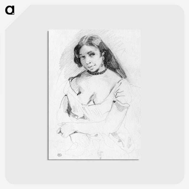 2-1_Eugene-Delacroix_postcard
