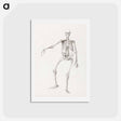 アートポストカード-Human Skeleton, Anterior View
 - ジョージ スタッブス Postcard.