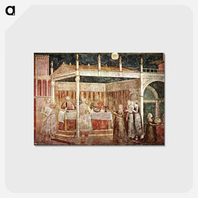 アートポストカード-Feast of Herod - ジョット ディ ボンドーネ Postcard.