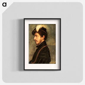 アートポスター-Portrait of Sir Nicholas Poyntz - ハンス ホルバイン Poster.