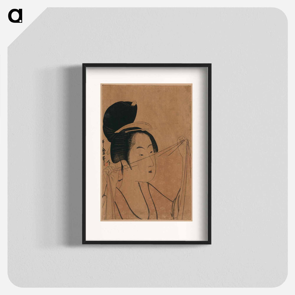 Usuginu - 喜多川 歌麿 Poster.