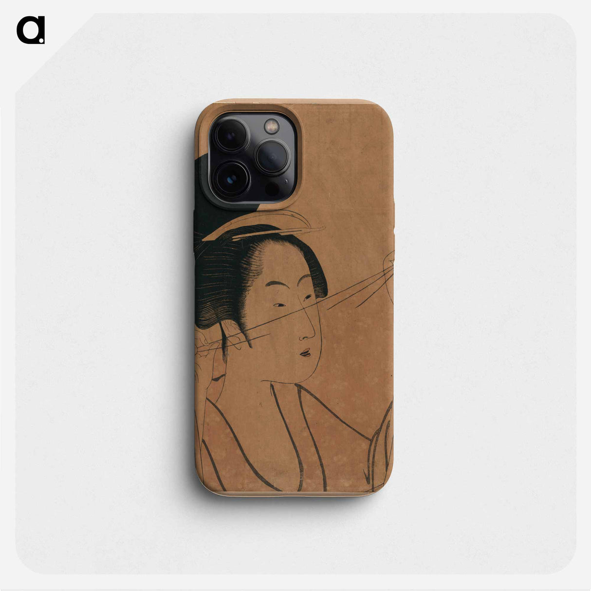 Usuginu - Kitagawa Utamaro Phone Case.