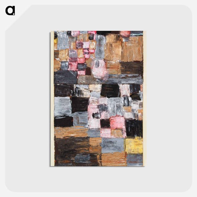 アートポストカード-Ascent of a Town
 - バーゼル美術館 Postcard.