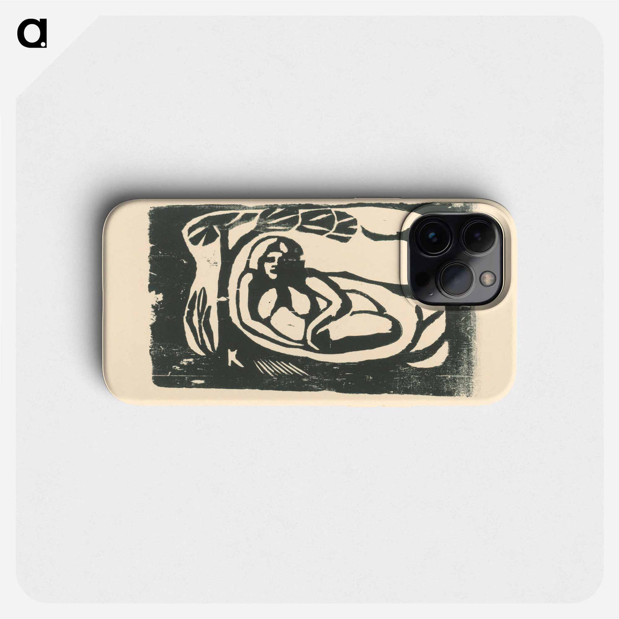 A woman - Paul Gauguin Phone Case.