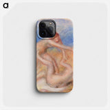 Two Nudes - Pierre Auguste Renoir Phone Case.