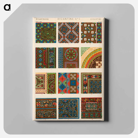 アートパネル-Nineteenth-Century Ornament
 - 装飾の文法 Canvas.