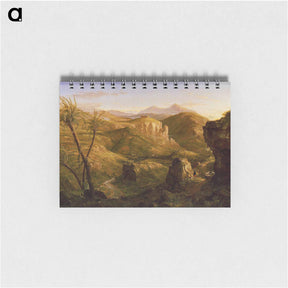 アートメモ帳-The Vale and Temple of Segeste, Sicily - トーマス コール Memo.