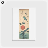アートポストカード-Camellia and Finch
 - 歌川 広重 Postcard.