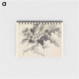 Draak en wolken - 歌川 国芳 Memo.
