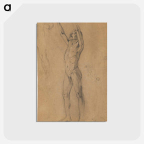 アートポストカード-Male Nudes Study
 - ウィーン博物館 Postcard.