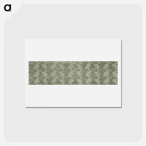 アートポストカード-William Morris's Tulip - ウィリアム モリス Postcard.