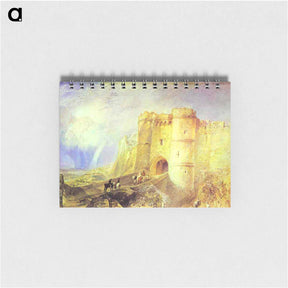 アートメモ帳-Carisbrook Castle, Isle of Wight - ウィリアム ターナー Memo.
