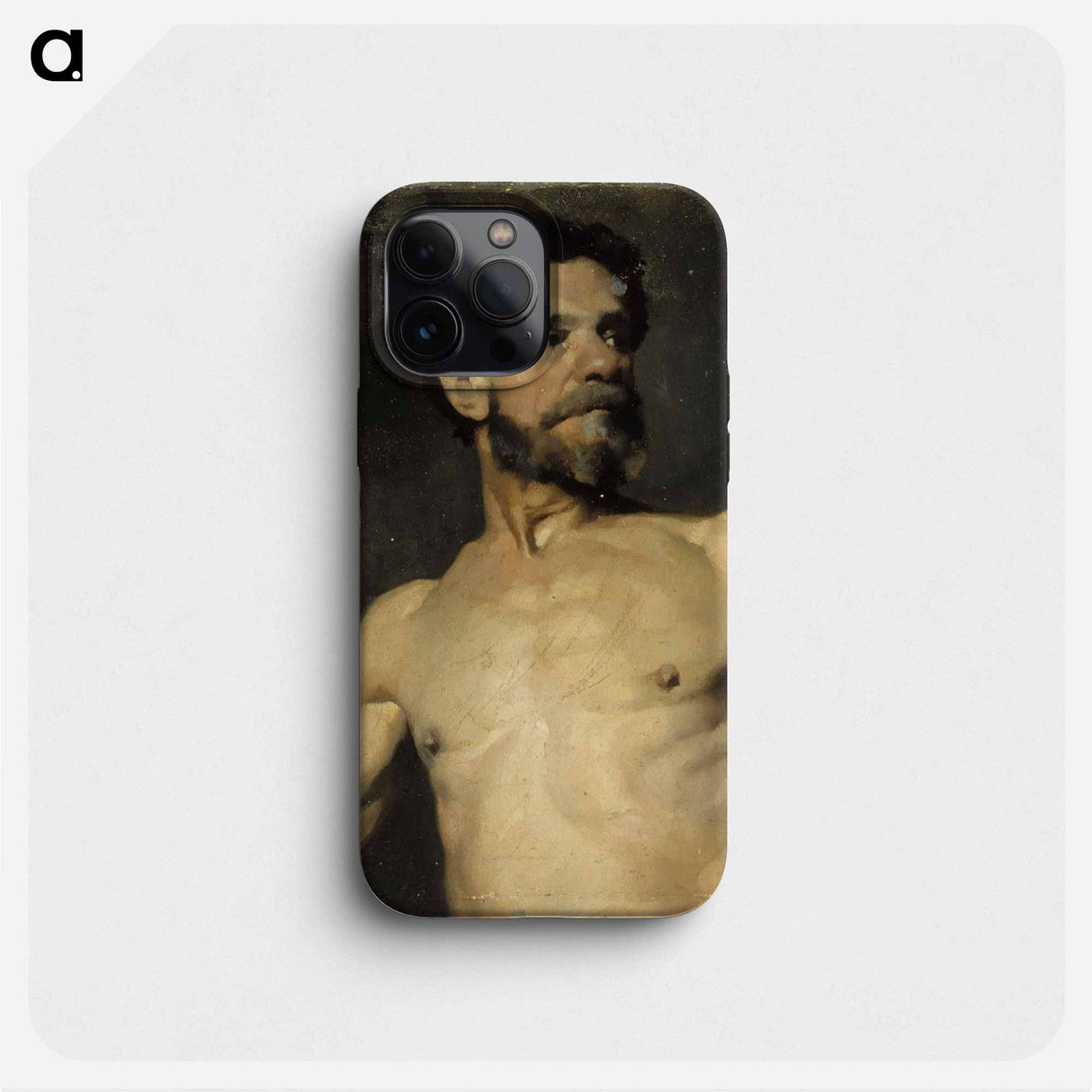 Miesmalli, akatemiaharjoitelma - アルバート エーデルフェルト Phone Case.