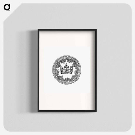 アートポスター-Crowned Stamp
 - 大英図書館 Poster.