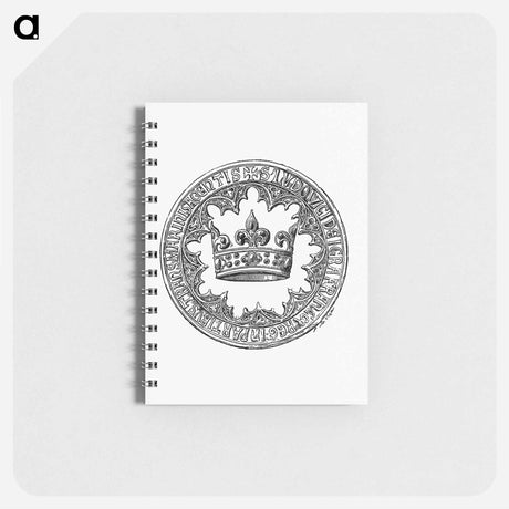 アートメモ帳-Crowned Stamp
 - 大英図書館 Memo.