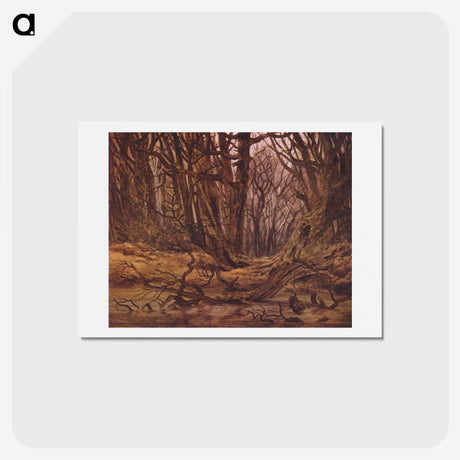 2-20_Caspar-David-Friedrich_hagaki