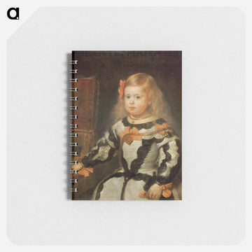 Portrait of the Infanta Maria Marguerita - ディエゴ ベラスケス Memo.