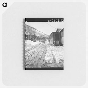 アートメモ帳-Main street in a Utah coal mining settlement - ドロテア ラング Memo.