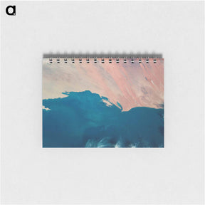 アートメモ帳-Atlantic Coast of Mauritania from Skylab
 - 上空からの地球 Memo.