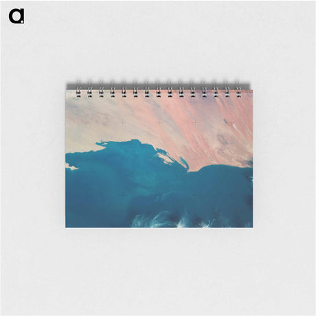 アートメモ帳-Atlantic Coast of Mauritania from Skylab
 - 上空からの地球 Memo.