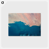 アートポストカード-Atlantic Coast of Mauritania from Skylab
 - 上空からの地球 Postcard.