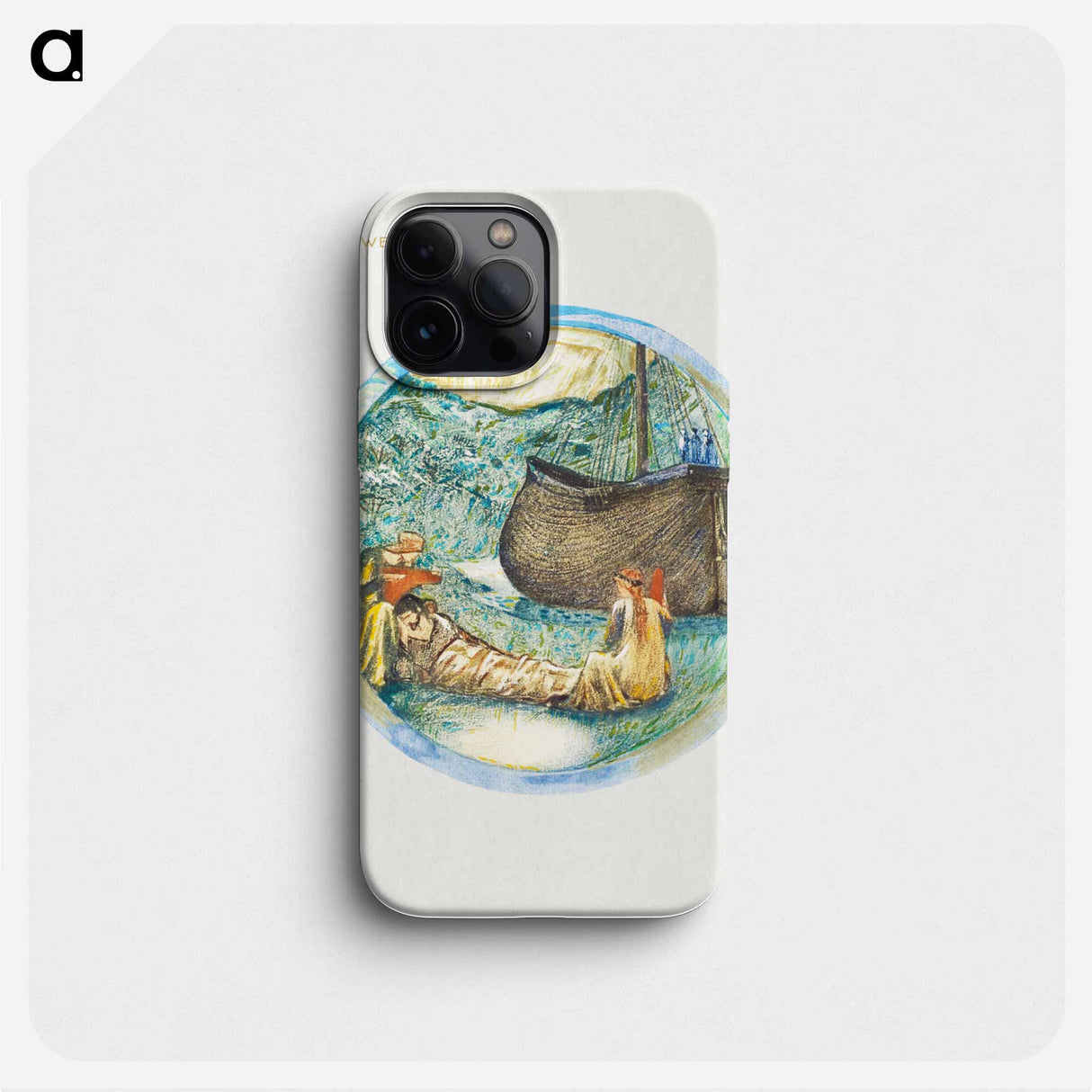 Meadow Sweet from The Flower Book - エドワード バーン ジョーンズ Phone Case.