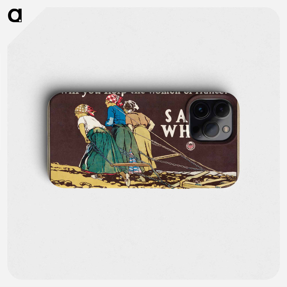 Will you help the women of France? - エドワード ペンフィールド Phone Case.