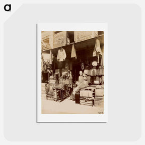 アートポストカード-Boutique - rue du Petit Thomas
 - ウジェーヌ アジェ Postcard.