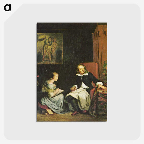 2-20_Eugene-Delacroix_postcard