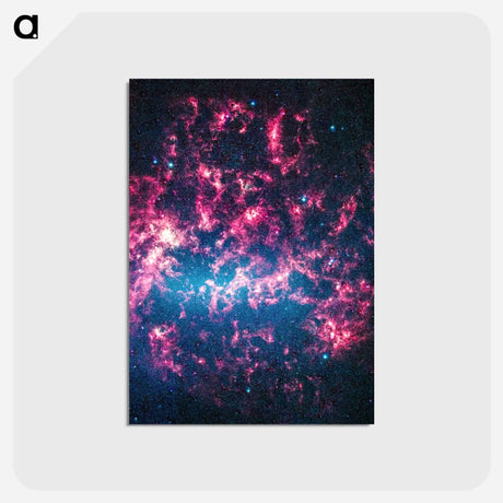 アートポストカード-Large Magellanic Cloud
 - ハッブル画像 Postcard.