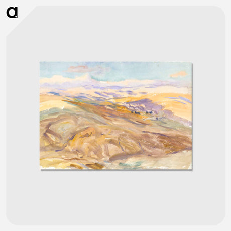 アートポストカード-Sunset - ジョン シンガー サージェント Postcard.