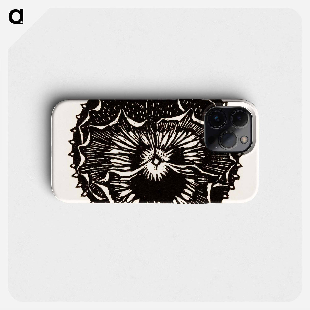 Flower badge - Julie de Graag Phone Case.