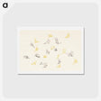アートポストカード-One Thousand Butterflies - 神坂 雪佳 Postcard.