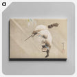 アートパネル-Fisherman Carrying His Net in the Snow - 葛飾 北斎 Canvas.