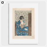 The Letter - Mary Cassatt Poster.