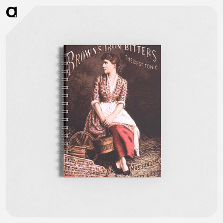 アートメモ帳-Advertisement for Brown's Iron Bitters Featuring Mrs. Langtry
 - 国立医学図書館 Memo.