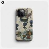 Still Life with Three Puppies - Paul Gauguin Phone Case.