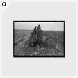 アートポストカード-Potato Digger
 - ラッセル リー Postcard.