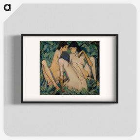 アートポスター-Three Women in a Wood
 - セントルイス美術館 Poster.